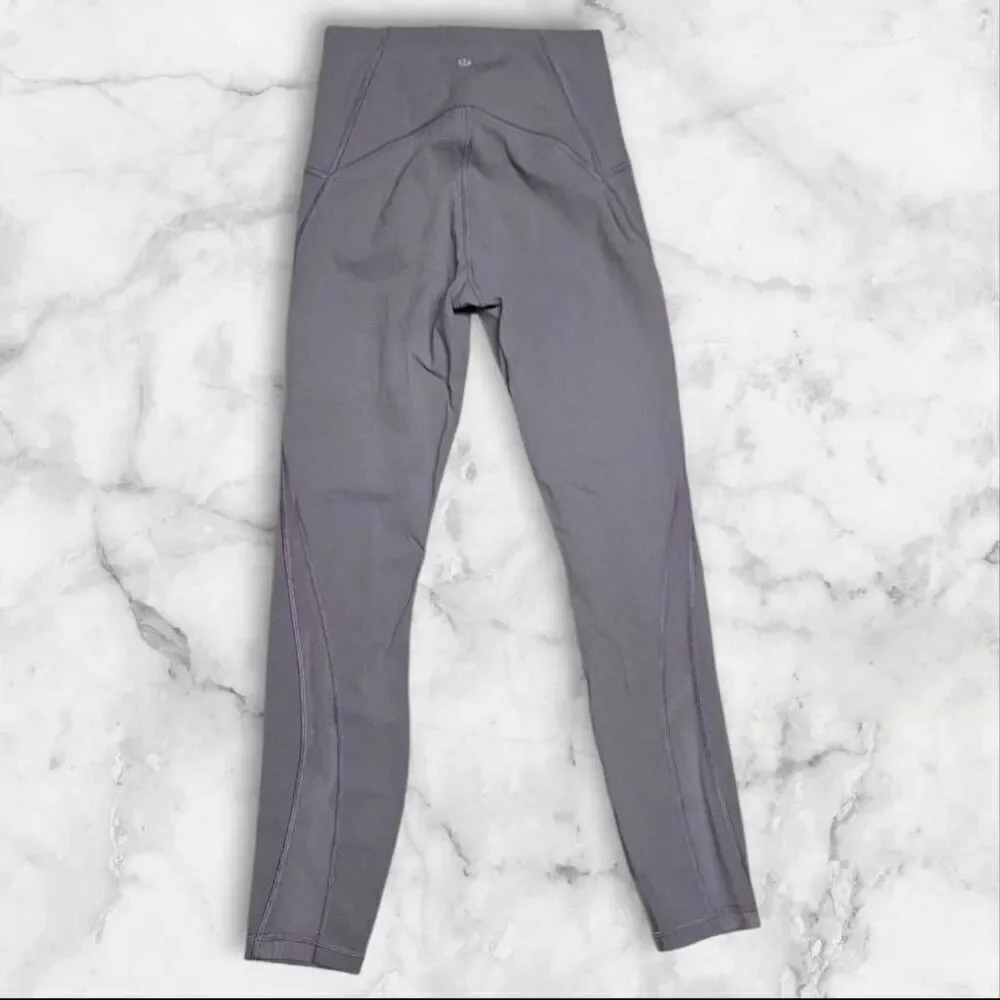 Lululemon Size 4 Train Times Purple Leggings
